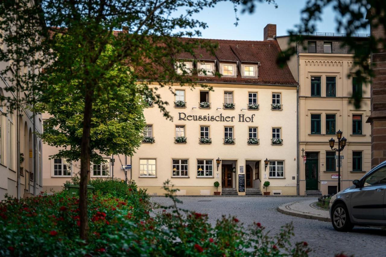Hotel Reussischer Hof Schmölln Eksteriør bilde